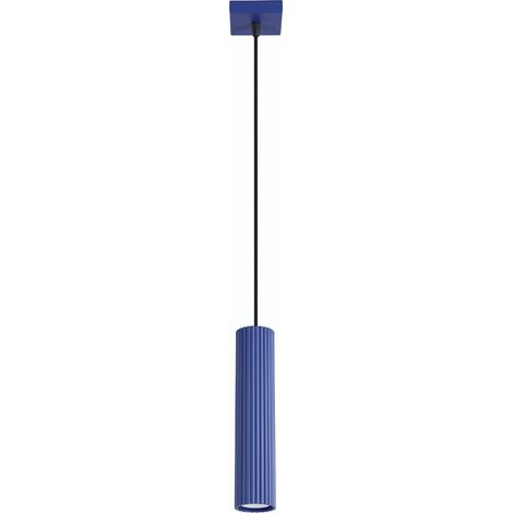 Sollux KARBON Suspension Karbon Slim Ultramarine 1x GU10 (1/2)
