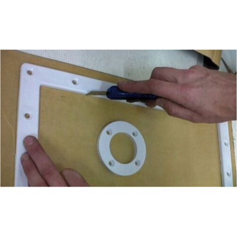 Kit 4 plaques de joints autocollants pour joints liner piscine. - SCP EUROPE