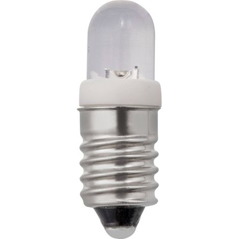 TRU COMPONENTS TC-12249908 LAMPE LED MULTI-TENSION 3 V/DC, 15 V/DC E10 BLANC FROID 1 PC(S) (1/3)