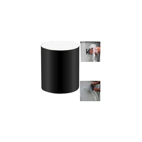 Ruban de réparation étanche noir – 10 cm × 1,5 m – pour tuyaux et fuites, adhésif auto-agrippant haute résistance (1/5)