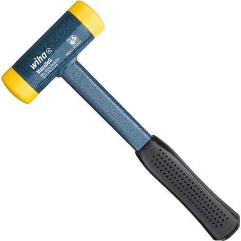 Marteau à Face douce sans Rebond, mi-dur 802 25 mm 288 mm, 520 g, Ø 25 mm Multicolore (1/3)