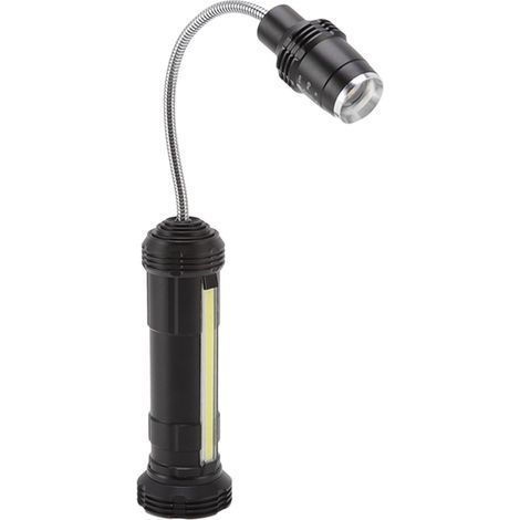 Magnetische LED-Grillleuchte mit zoombarer Seitenleuchte, wasser- und hitzebeständig, flexibler Hals, Arbeitsleuchte für den Außenbereich (1/5)
