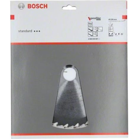 BOSCH DISCO SIERRA SPEEDLINE FOR WOOD 235 X 2.6 X 30/25/16D: 30