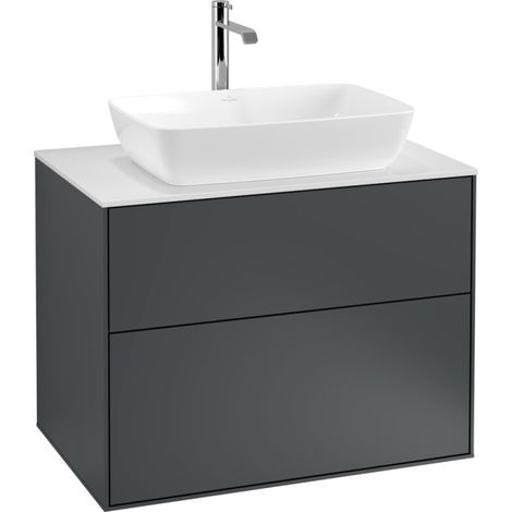 Villeroy & Boch F75100HG Meuble sous-lavabo Finion F75 (1/2)