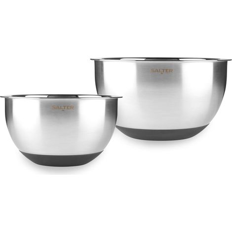 Lot de 2 bols mélangeurs en acier inoxydable, 20/24 cm (1/5)
