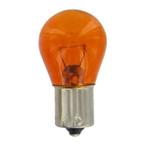 10 ampoules ambre py21w, 12 volts 21 watts culot bau15s