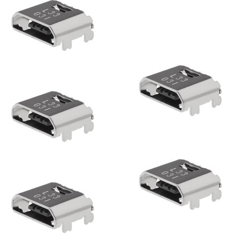 Pieces Micro USB Charging Port Dock Connector Replacement Charging Port Block Plug Compatible with Samsung Galaxy Tab A/Tab E/Core Prime (1/5)