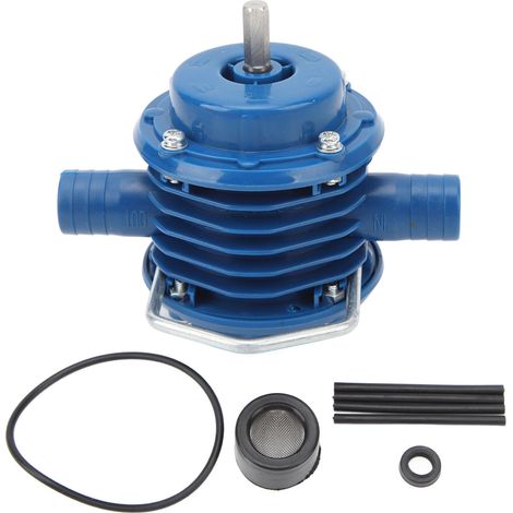 Mini pompe auto-amorçante, pompe centrifuge électrique robuste pour l'irrigation de jardin, remplissage et vidange d'huile. (1/5)