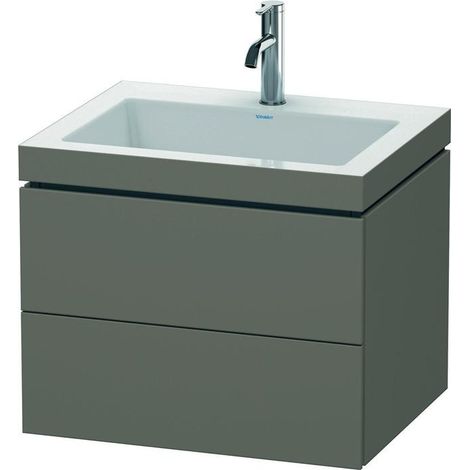 Duravit L-Cube c-bonded Set wandhängend, 2 Schubkästen, ohne (1/5)