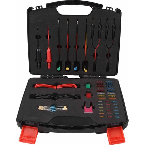Kit de Câbles de Test Automobile Multifonction Multimètre Outil de Diagnostic Électrique Auto (1/5)