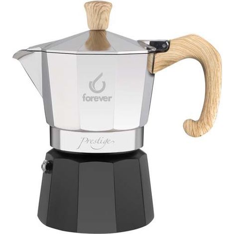 CAFFETTIERA MISS MOKA WOODY         Tz   1 FOREVER