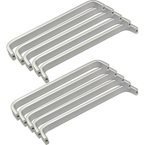 Möbelgriffe aus Aluminium, 10 Stück, 192 mm, für Küche, Schlafzimmer und Schubladen – modernes und langlebiges Design