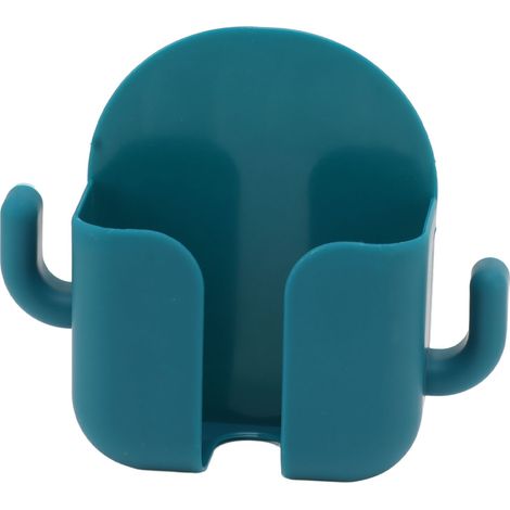 Support mural auto-adhésif pour téléphone portable, chargement pour maison, bureau, chambre à coucher, vert (1/5)