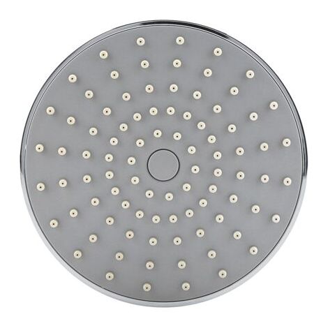 Pommeau de douche pluie haute pression rond 6 pouces accessoires de salle de bain pulvérisateur supérieur chromé (1/5)