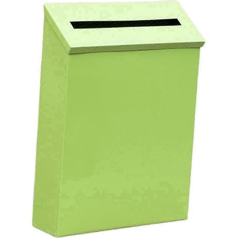 Boîte aux lettres murale grande capacité en métal pour l'extérieur 264 x 72 x 240 cm (866 x 236 x 1142 po) vert (SZTCLV). (1/5)
