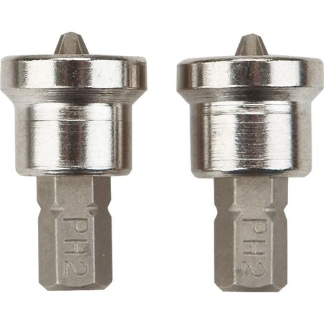 Punte per cacciavite PH2 x 25 mm, 2 pezzi. (1/2)