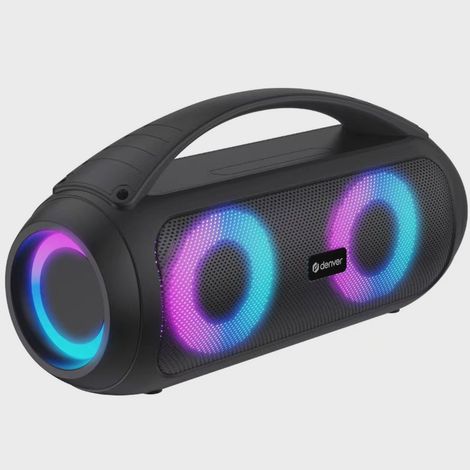 Bluetooth-Lautsprecher 40W, Lichteffekte, wiederaufladbarer Akku