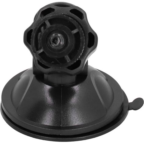Support de caméra de voiture à ventouse avec vis 1/4" pour pare-brise, adaptateur pour DV GPS noir (1/5)