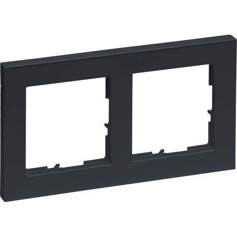 Legrand 2F.RAHMEN ANTHRAZIT LACKIERT (765482 SEANO) (1/3)