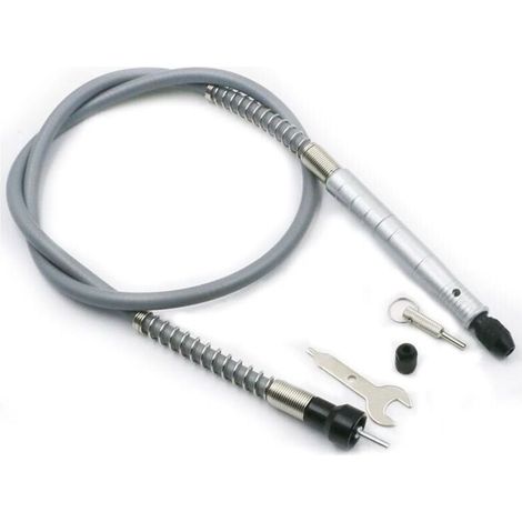 Bardusch-Arbre Flexible , Arbre Flexible Perceuse Axe 3.2mm / 1/8" pour Rallonger et Atteindre Adaptateur à Arbre Longueur pour Outil Multifonction Rotatif (1/5)