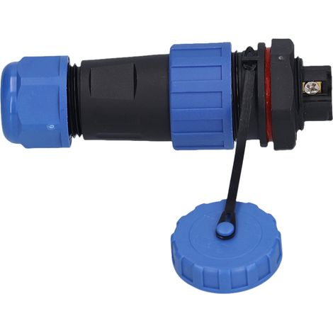 Écrou d'étanchéité étanche IP68 pour connecteur LP204, 250V, pour câbles d'aviation (1/5)