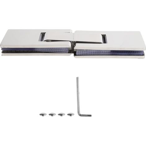Pince de porte en verre acier inoxydable 304 (1/5)