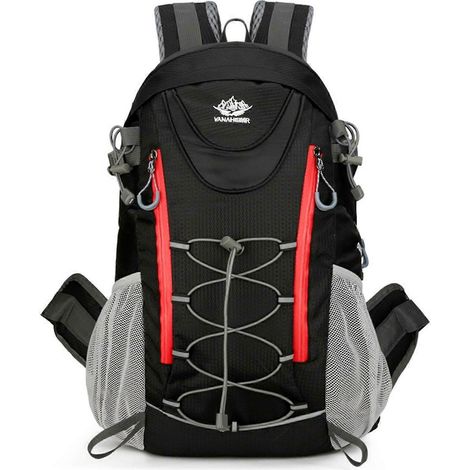 Wanderrucksack 40L, wasserabweisend, für Camping, Trekking und Tageswanderungen