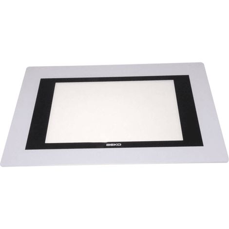 VITRE EXTERIEURE PORTE BLANCHE pour FOUR BEKO - 300150434