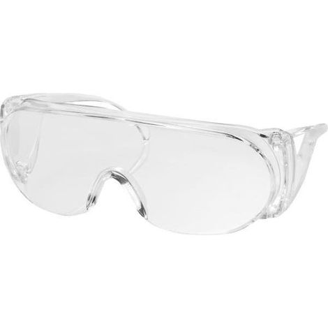 Holex 096812 CLEAR Sovraocchiali Protettivi in Policarbonato con Protezione UV e Laterale Normativa EN 166 EN 170 colore Trasparente