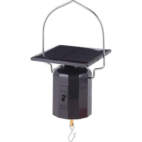 Moteur à énergie Solaire, Petit Carillon éolien Suspendu, Moteur Rotatif, système d'alimentation Rotatif avec Crochet, Cintre énergie Solaire pour l'extérieur (1/5)