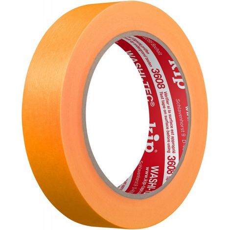 kip WASHI-TEC STANDARD Goldkrepp orange 24 mm x 50 m