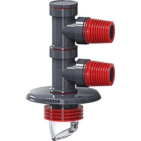 Raccord de vidange multifonctionnel pour machine à laver - Tuyau d'évacuation des eaux usées B-- (1/5)