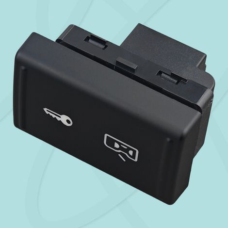 La référence 5J0962125 s'applique au bouton de commande de porte du véhicule électrique Skoda Fabia. (07-15) (1/4)