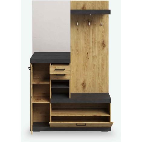 Pagno Legno laminato - grigio Matera/quercia Artisan (1/5)