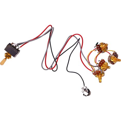 Potentiomètre de Guitare 18mm A500K B500K pour Réglage du Volume - Pièce de Remplacement pour Instrument (1/5)