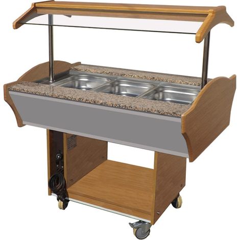 Buffet chaud 3 x GN 1/1- - Combisteel (1/2)