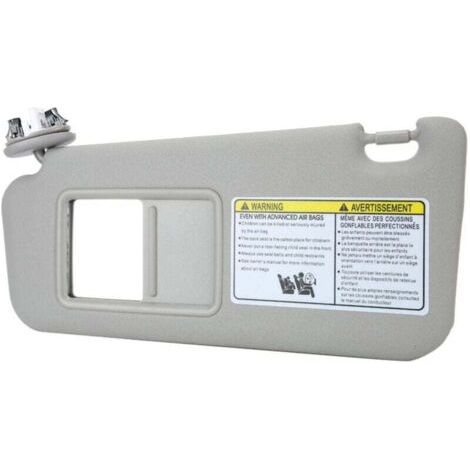 Berlingo Fahrer-Sonnenblende, 46 cm, Sonnenblende, Auto-Sonnenblende, linke Fahrerseite, Sonnenblende 74320-42501-B2, Auto-LKW-Teile, passend für 2006–2009, Grau