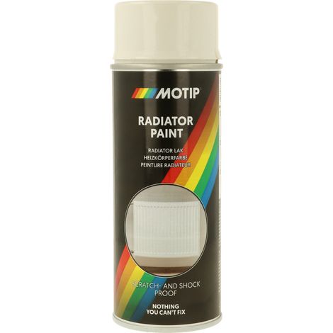 PEINTURE RADIATEUR BLANCHE BRILLANTE 400ML MOTIP