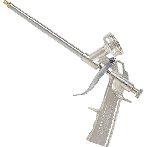 Pistolet extrudeur à mousse professionnelle – Acier inoxydable résistant à la corrosion – Conception compacte pour espaces confinés – Compatible mousse polyuréthane (1/5)