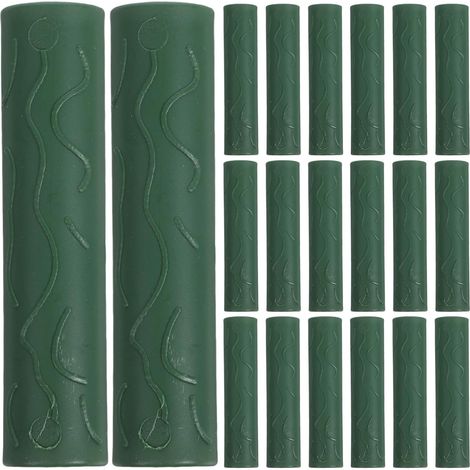 50 Stück Gartenpfahlverbinder 8 mm Innendurchmesser grüner