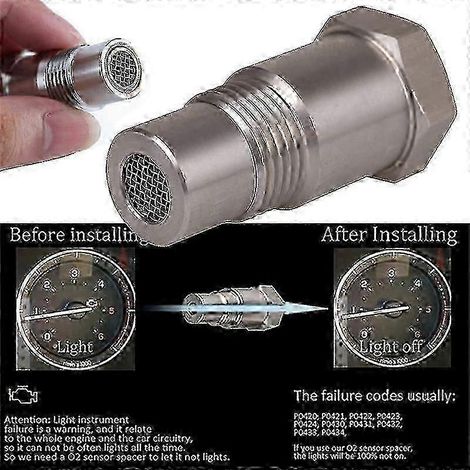Adaptateur de sonde lambda O2 pour éliminateur de voyant moteur M18x1,5 - Outil de réparation automobile (1/5)