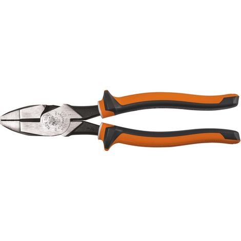 Pince coupe-latérale isolée manche slim 9 inch (24 cm) Isolation 1000 V Mors striés pour prise ferme Coupe nette fils et cables (1/5)