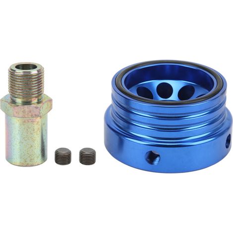 Professionelle Ölfilterplatte, Ölplattenadapter, Kfz-Zubehör für GT86 2017+ (BLAU).