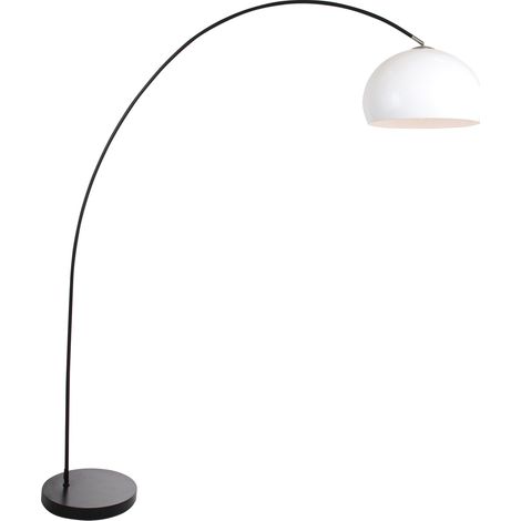 Mexlite - lampada da terra - Solva - nero - plastica metallo -