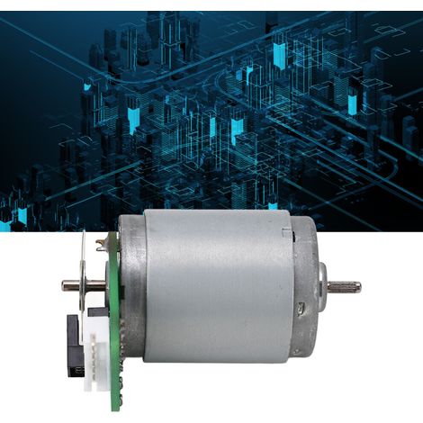 Adecuado para motores de CC 385, codificador fotoeléctrico de 96 líneas, fase AB, sin escobillas de 12 V.