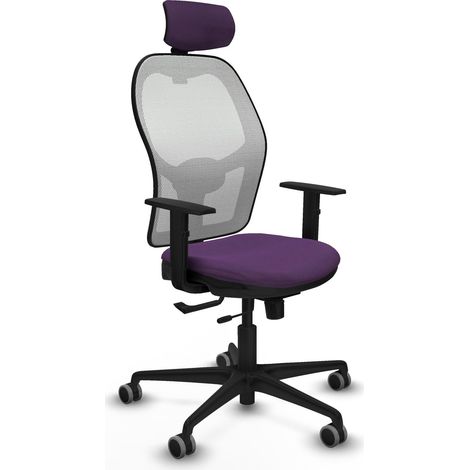 Chaise de bureau piqueras y crespo Jorquera velours mousse haute densité (1/2)