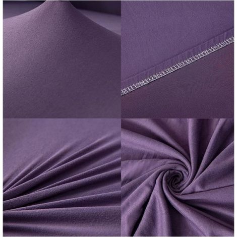 Housse de Canapé Impermeable 3 Places avec Accoudoirs Revêtement de Canapé Extensible Couleurs Unies pour Salon,190-230cm,C (1/4)