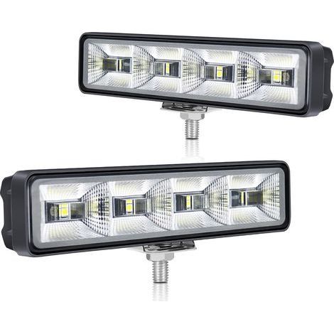 2PCS Feux de recul LED 25W IP65 faisceau large pour camion, tracteur, 4x4, ATV (1/5)