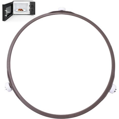 Support Plateau Tournant Four à Micro-ondes 17,8 Cm De Diamètre 1,4 Accessoires Micro Ondes Universel Anneau Pour En Verre