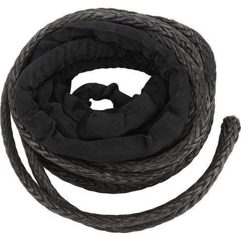 Corde de treuil synthétique 26455lbs, Extension de ligne de câble de résistance à la rupture pour véhicule tout-terrain ATV UTV SUV 9m/29,52 pieds.